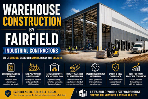 Warehouse Construction by Fairfield Industrial Contractors