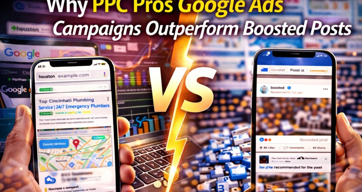 Why PPC Pros Google Ads Campaigns Outperform Boosted Posts