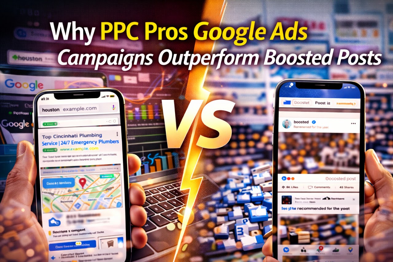 Why PPC Pros Google Ads Campaigns Outperform Boosted Posts - LM Cordoba