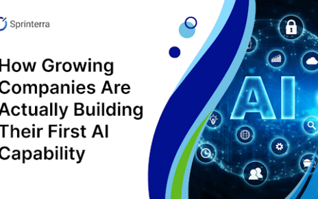 How Growing Companies Are Actually Building Their First AI Capability